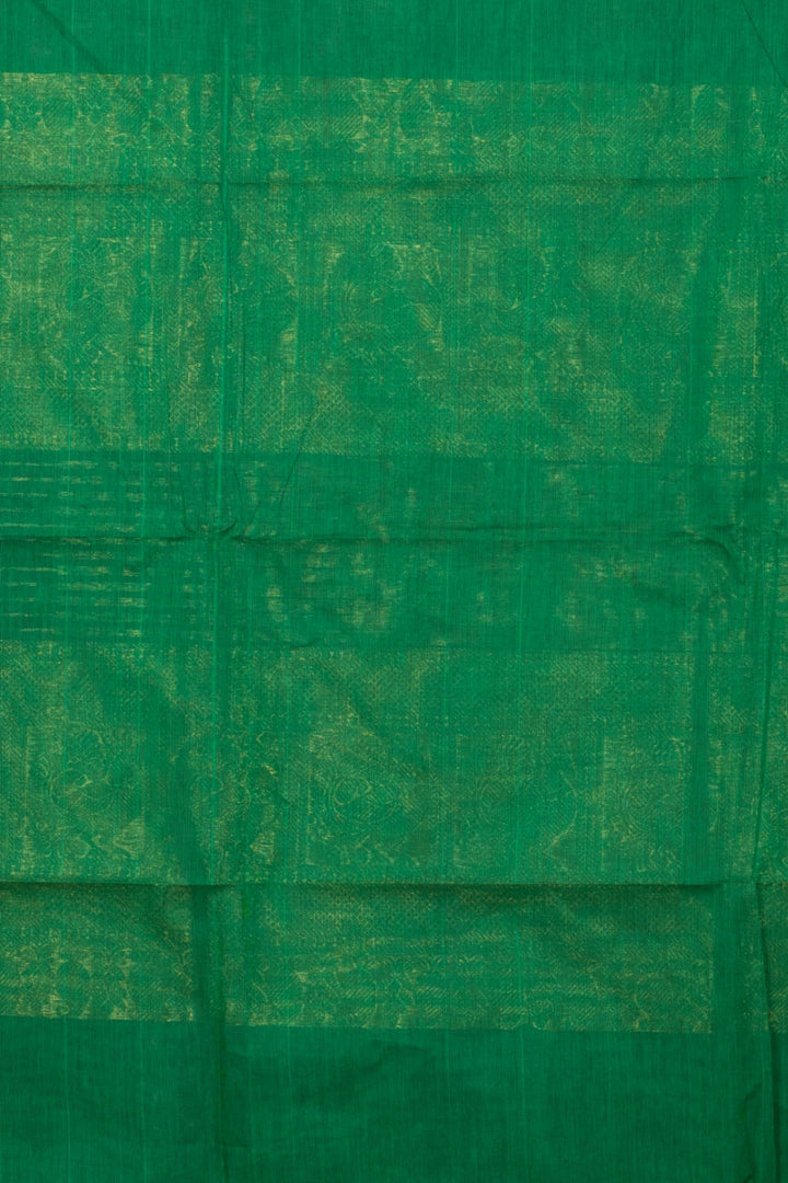 Green Pure Kanchi Cotton Saree