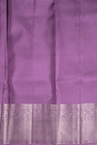 Lavender pure silk saree