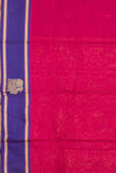 Magenta Pink Kanchi Cotton Saree