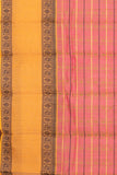 Pink Retta Pettu Kanchi Cotton Saree