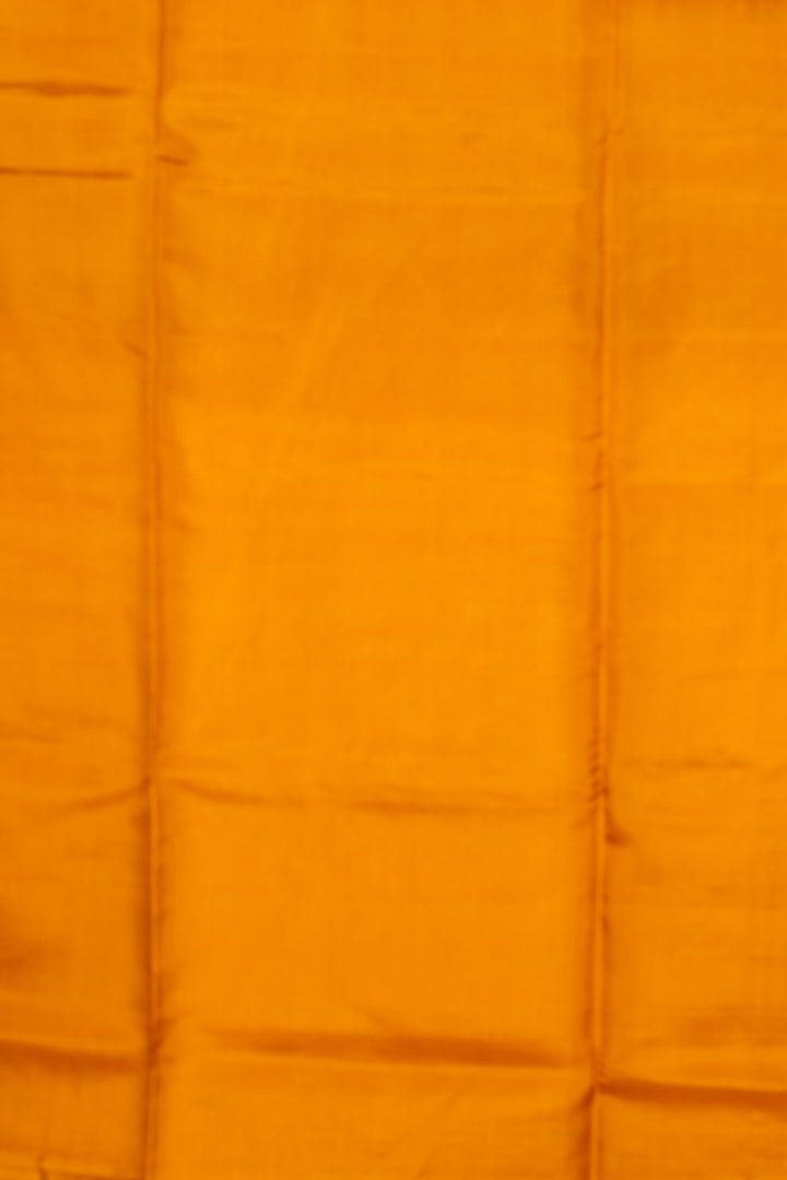 Purple And Mustard Pure Touch Silk Saree