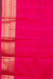 Jamun Purple And Pink Semi Silk Saree