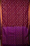 Wine Maroon And Purple Soft Silk Saree