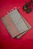 Grey Soft Silk Saree