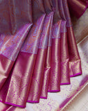 Pink Pattu Saree