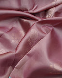 Pastel Chocolate Silk Saree