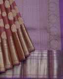 Chocolate Colour Silk Saree