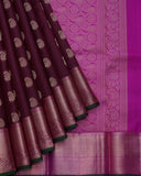 Brown Colour Pattu Saree