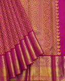 Magenta Silk Saree