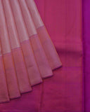 Pastel Pink Kanjivaram Silk Saree