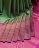 Green Bridal Saree