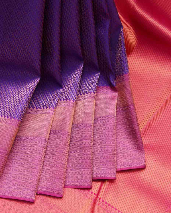 Royal Blue Silk Saree