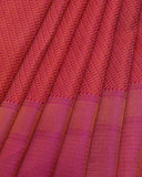 Orange and Pink Pattu Saree