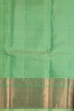 Dual tone green silk saree