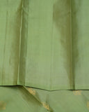 Sage Green Borderless Silk Saree