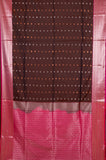 Brown Semi Soft Silk Saree