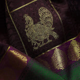 Brown Silk Saree