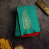 Peacock Green Saree