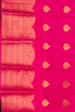 Green and Pink Silk Saree