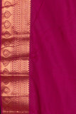 Dual tone aqua green semi silk saree
