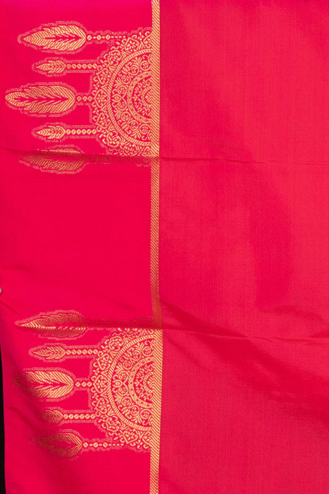 Green brocade semi soft silk saree