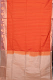 Orange Semi Soft Silk Saree