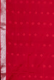 Black And Red Semi Soft Silk Saree