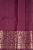 Pink and wine maroon soft silk saree