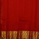 Rich Gold Saree with Mango Motifs