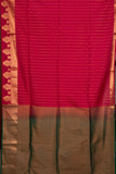 Red And Green Soft Silk Saree