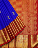 Festive Royal Blue Pattu Saree