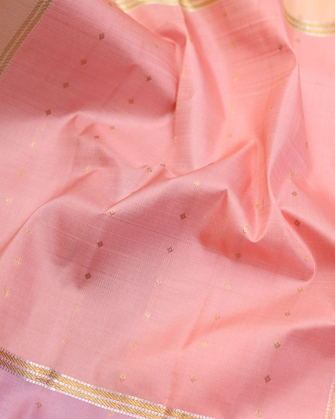 Multi Colour Pure Silk Saree