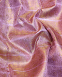 Lavender tissue pure zari silk saree