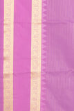 Dual tone aqua green semi silk saree