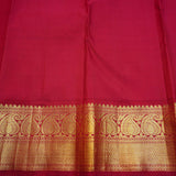 Green and Red Kanchi Silk Saree