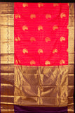 Dual Tone Pink Semi Silk Saree