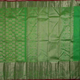 Pista Green Silk Saree