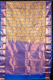 Green Brocade Semi Soft Silk Saree