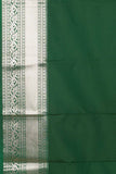 Mehendi Green Pure Touch Silk Saree