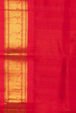 MS Blue and Red pure kanchi sico saree