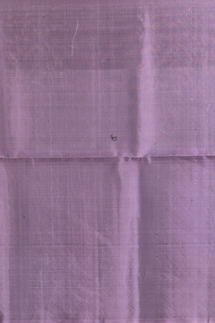 Aqua green and lavender mauve soft silk saree