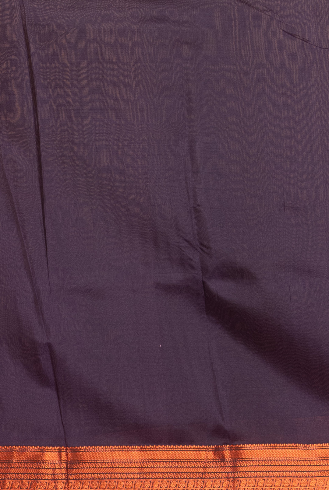 Rosemilk pink and navyblue aaiyram butta silk saree