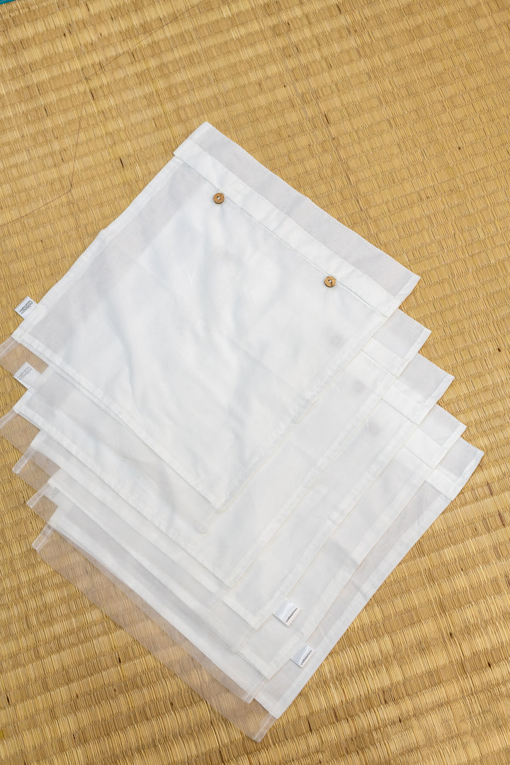 Cotton Saree Cover for Kanjivaram Sarees | Saree Storage & Organiser Bag