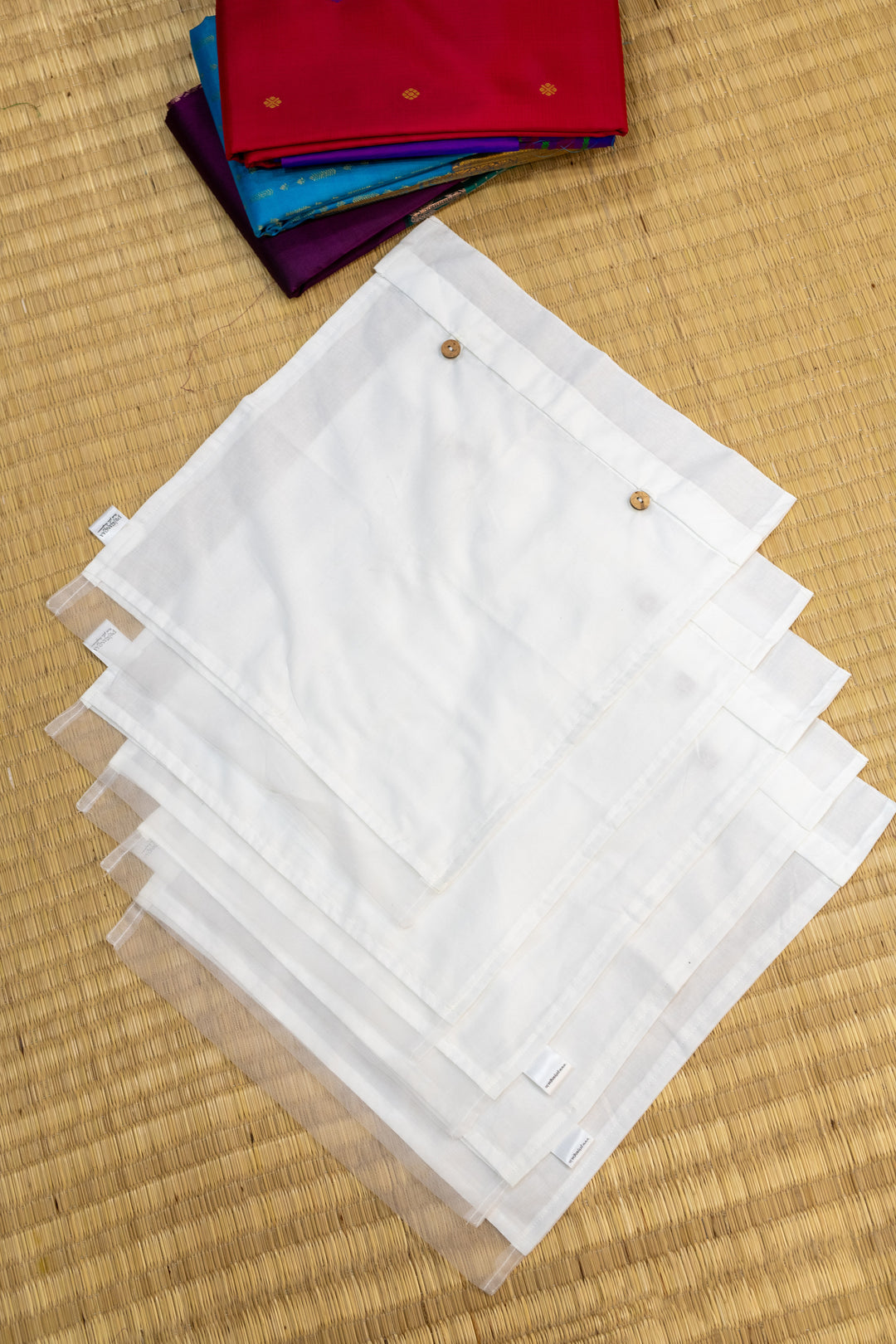 Cotton Saree Cover for Kanjivaram Sarees | Saree Storage & Organiser Bag