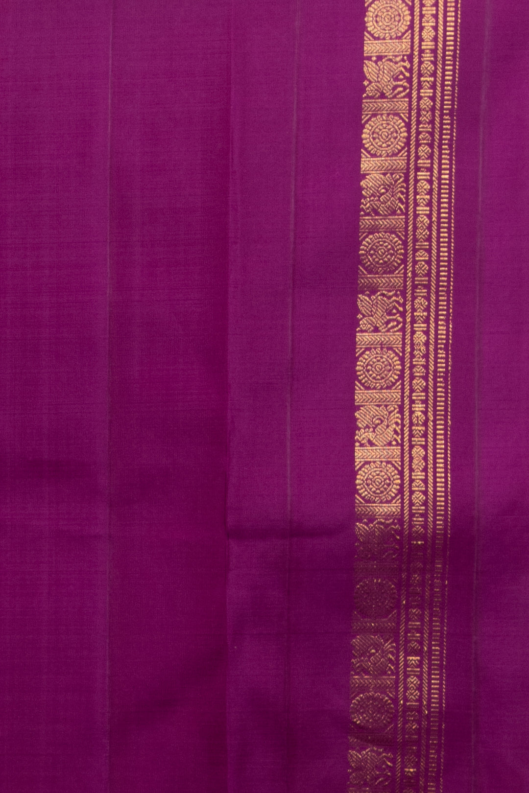 Purple designer kanjivaram silk saree
