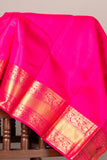 Yellow and Pink Kanchivaram Saree
