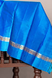 Blue Kanchipuram Saree