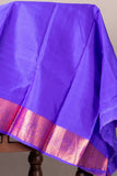 Pastel pink brocade silk saree