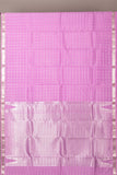Lavender pure touch silk saree
