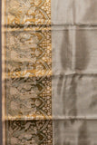 Pink tissue silk saree